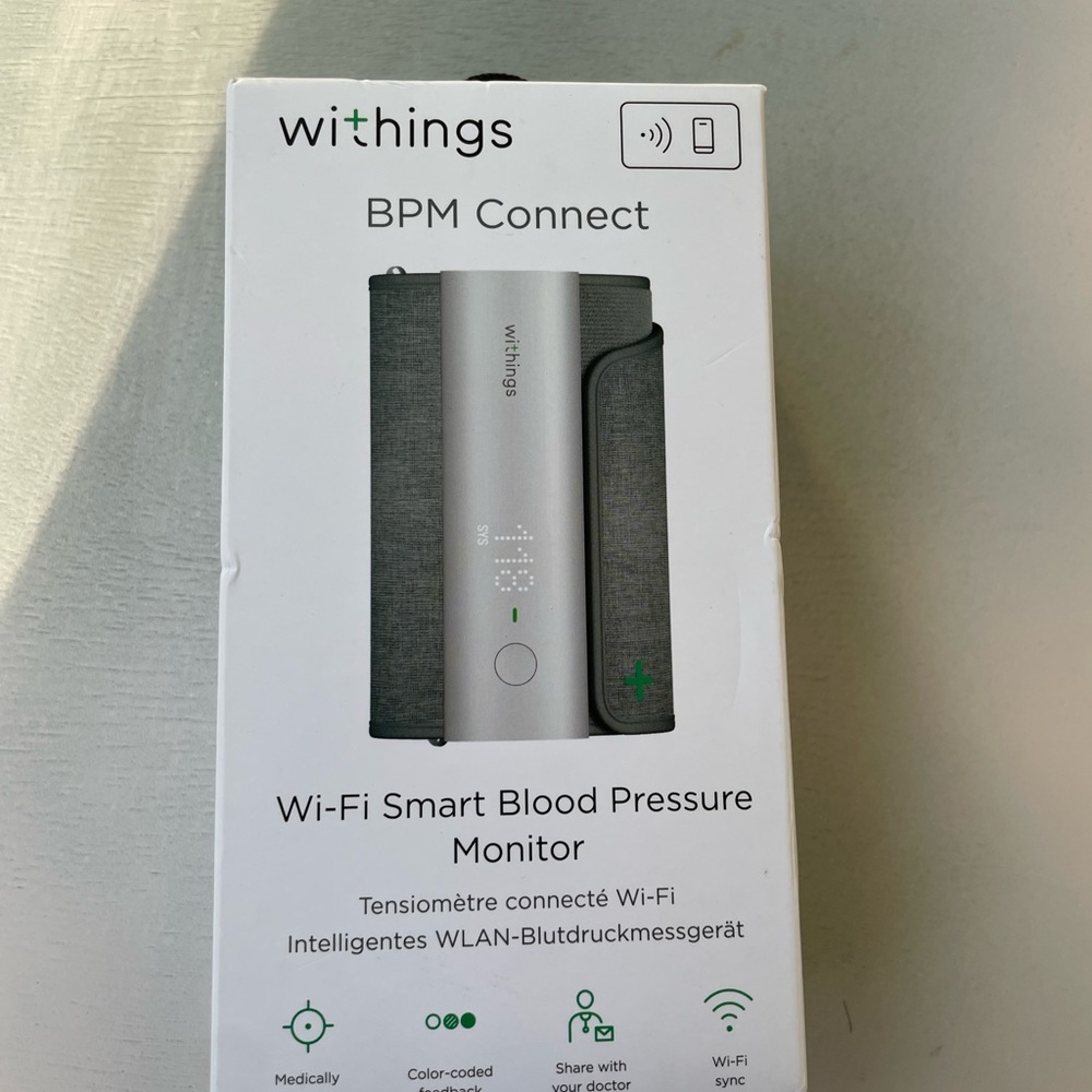 Withings BPM Connect WiFi Smart Blood Pressure Monitor